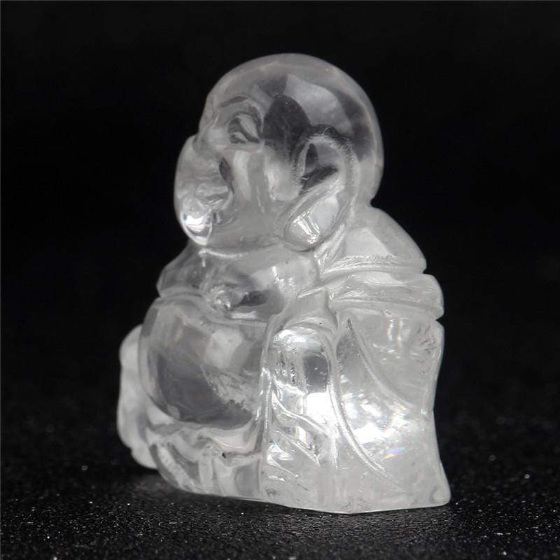 Natural Stone Carved Buddha Figurine