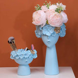 Floral Head Vase