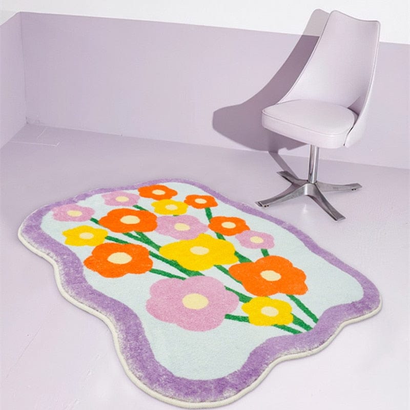 Flower Garden Bath Mat