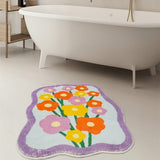 Flower Garden Bath Mat