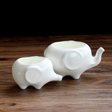 Elephant Plant Pot Set 2pcs