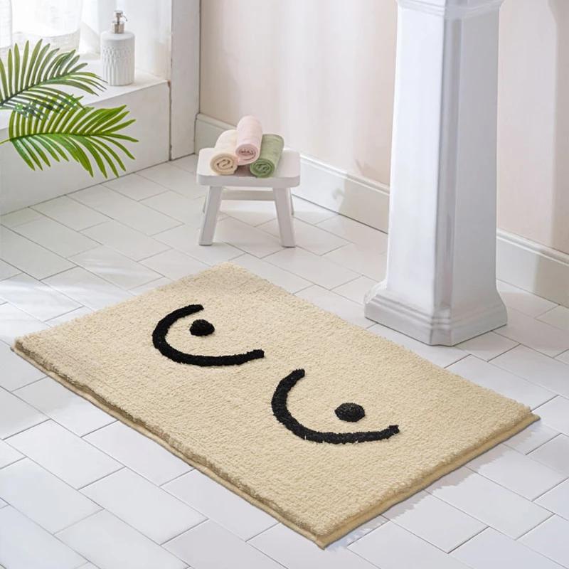 Fluffy Bathroom Mats