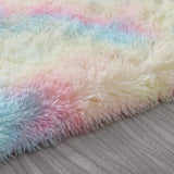 Fluffy Rainbow Carpet