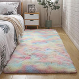 Fluffy Rainbow Carpet