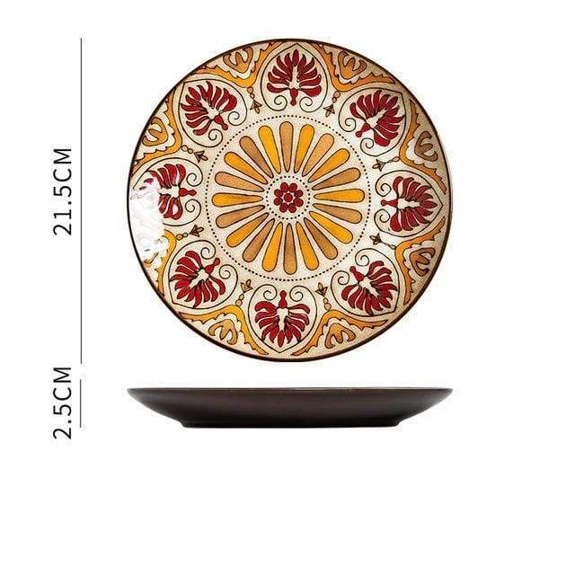 Hand Painted Ceramic Dish Collection