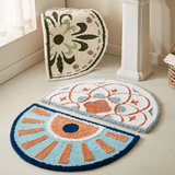 Geometric Design Bath Mat