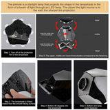 Galaxy Star Night Light Projector