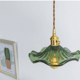 Flowers Glass Pendant Lamp