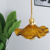 Flowers Glass Pendant Lamp