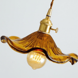 Flowers Glass Pendant Lamp