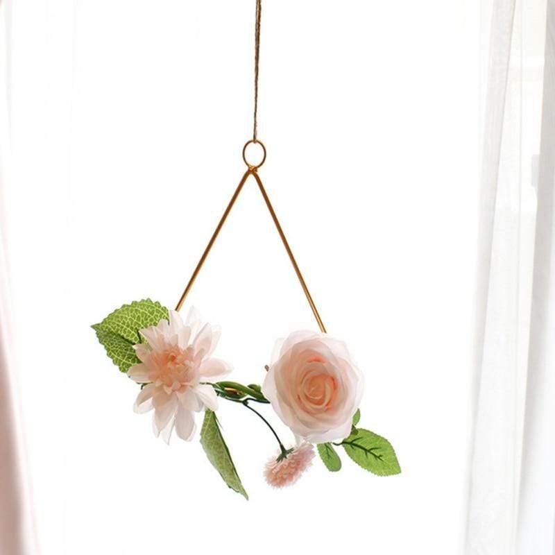 Gold Geometric Hanging Decorations