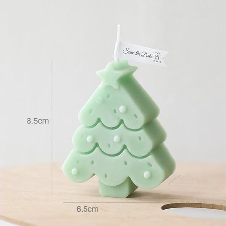Handmade Christmas Tree Candle
