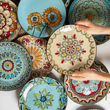 Hand Painted Ceramic Dish Collection