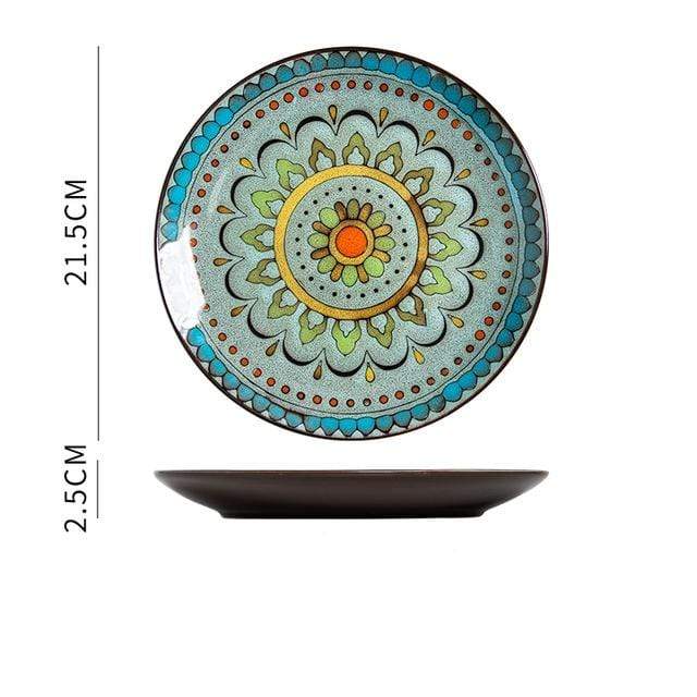 Hand Painted Ceramic Dish Collection