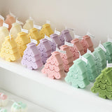 Handmade Christmas Tree Candle