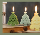 Handmade Christmas Tree Candle