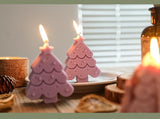 Handmade Christmas Tree Candle