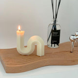 Handmade Wave Candle