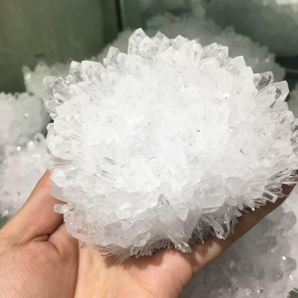 Healing Natural White Crystal Cluster