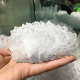 Healing Natural White Crystal Cluster