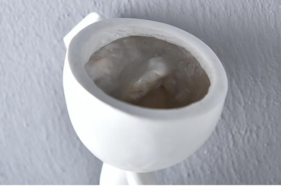 Human Sculptures Plant Pots