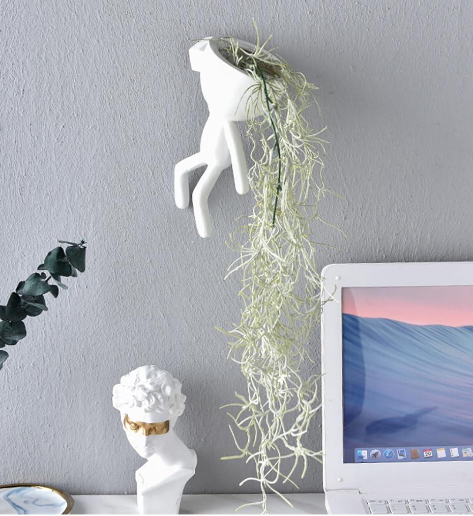 Human Sculptures Plant Pots