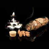 Backflow Incense Cones Glass Bottle 60pcs