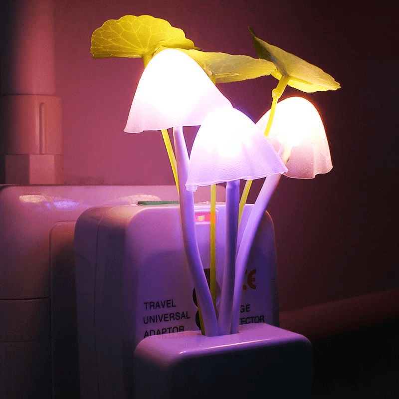 LED Mushroom Night Lamp