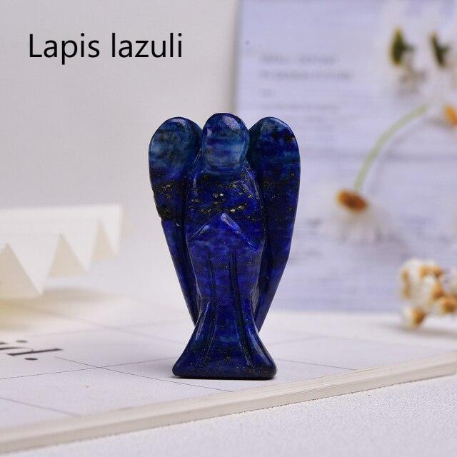 Guardian Angel Crystal Carving