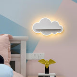 LED Cloud Wall Shelf