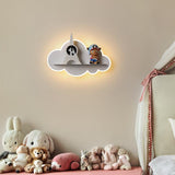 LED Cloud Wall Shelf