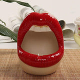 Lips Ceramic Planter