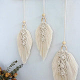 Macrame Feathers Wall Hanging