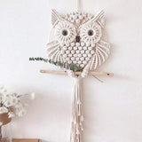 Macrame Owl Wall Hanging