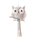 Macrame Owl Wall Hanging