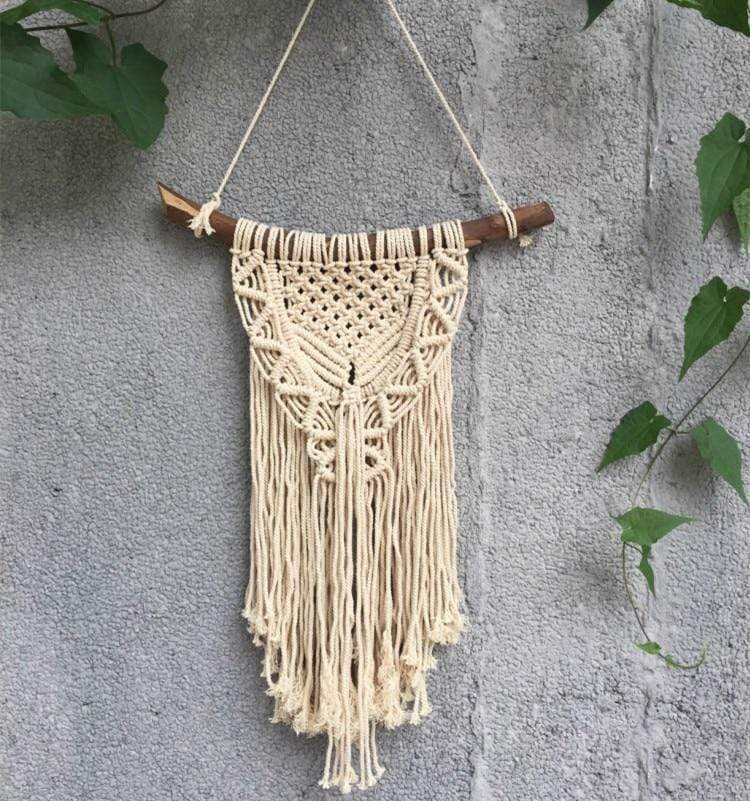 Zoe Bohemian Macrame Wall Art