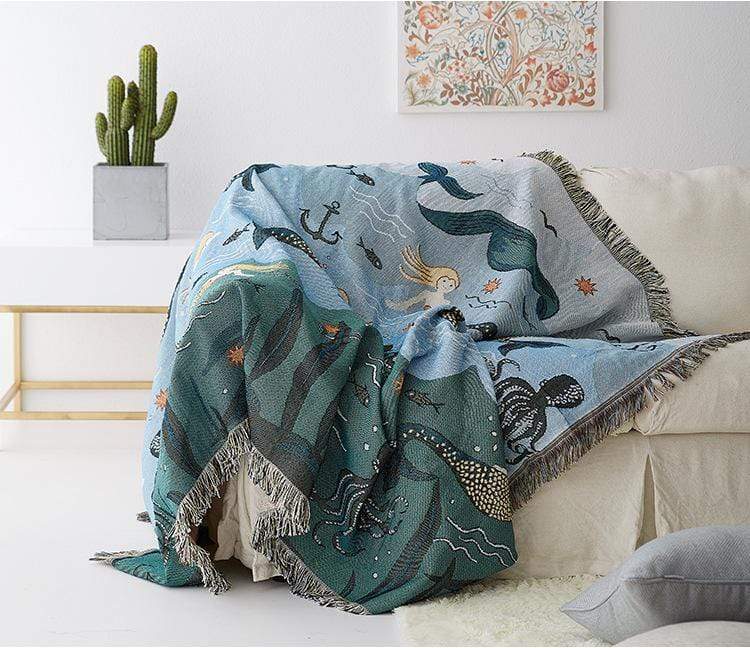 Mermaids of the Sea Throw