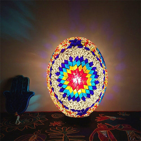 Mosaic Lucky Egg Lamp