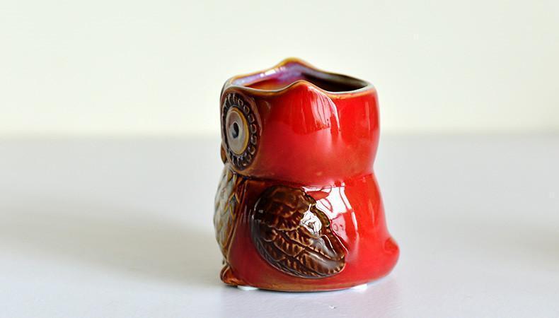 Owl Ceramic Mug (4 Styles)