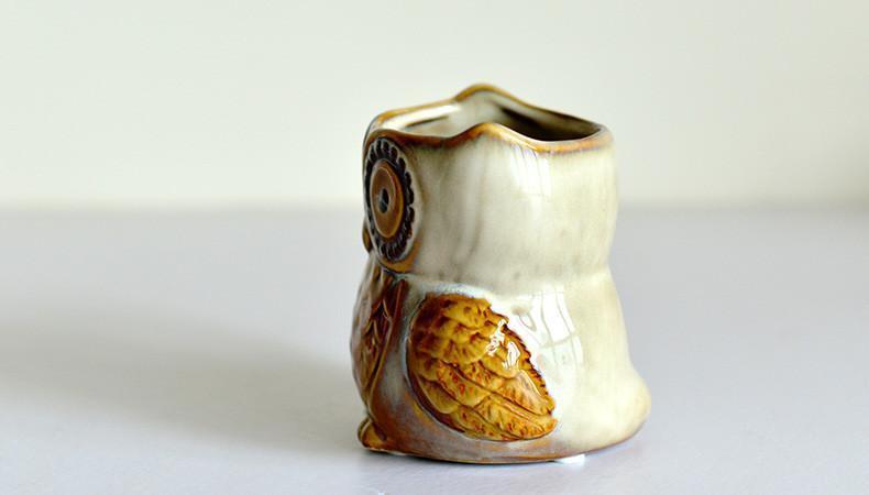Owl Ceramic Mug (4 Styles)