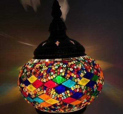 Mini Table Mosaic Lamp