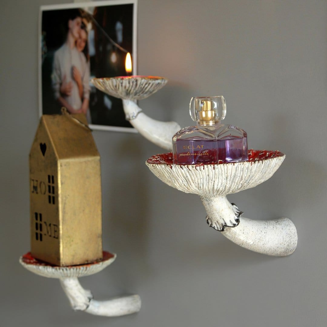 Mushroom Floating Shelf