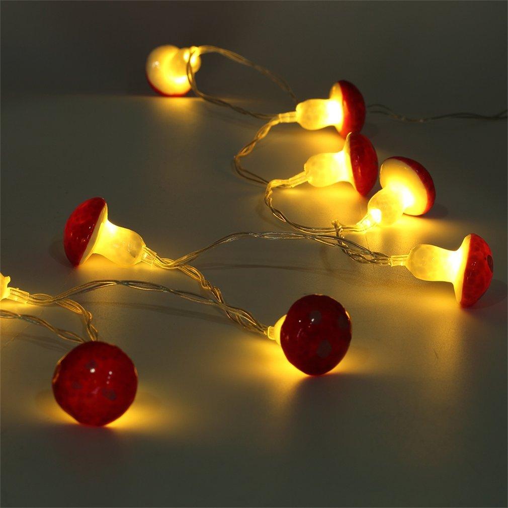 Mushroom Shaped Fairy Lights Decor