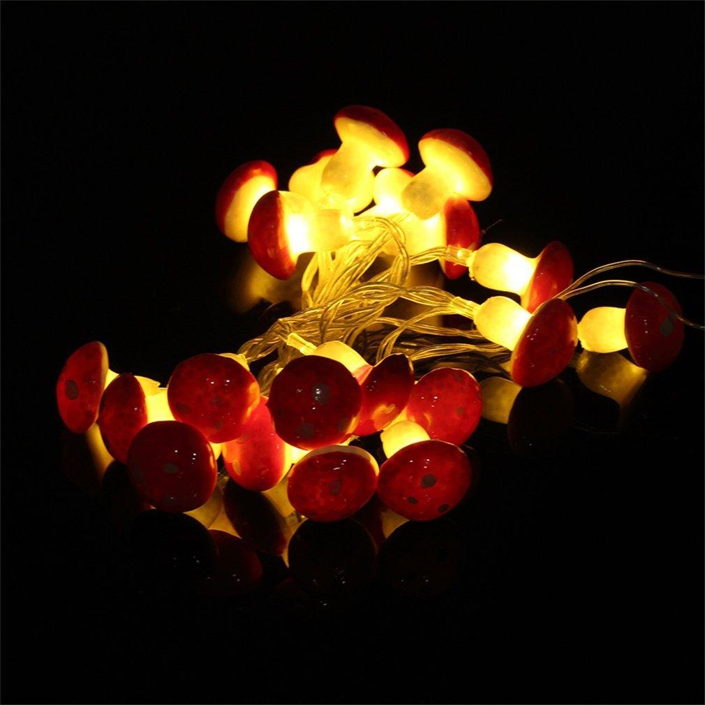 Mushroom Shaped Fairy Lights Decor