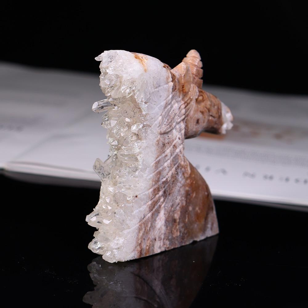 Natural Clear Quartz Unicorn