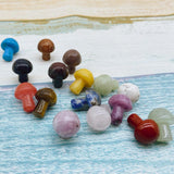 Natural Stone Mini Mushrooms