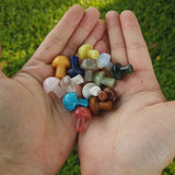 Natural Stone Mini Mushrooms