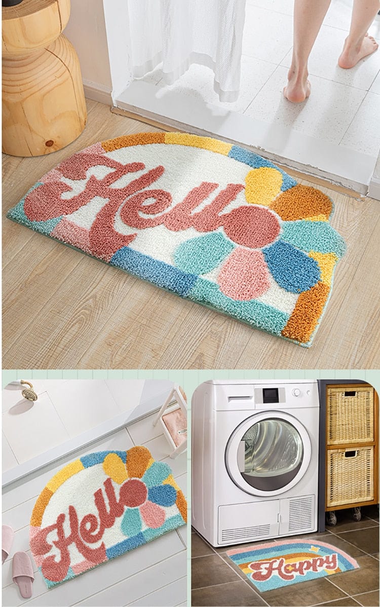 Cute and Fluffy Bath Mats