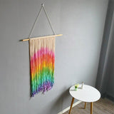 Over The Rainbow Wall Hanging Macrame