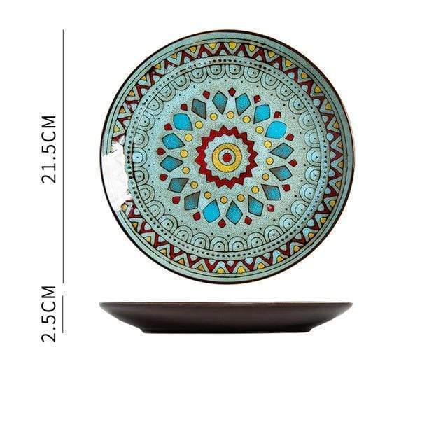 Hand Painted Ceramic Dish Collection